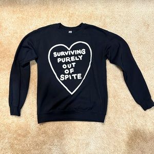 NWOT Graphic Sweatshirt Unisex Size Small